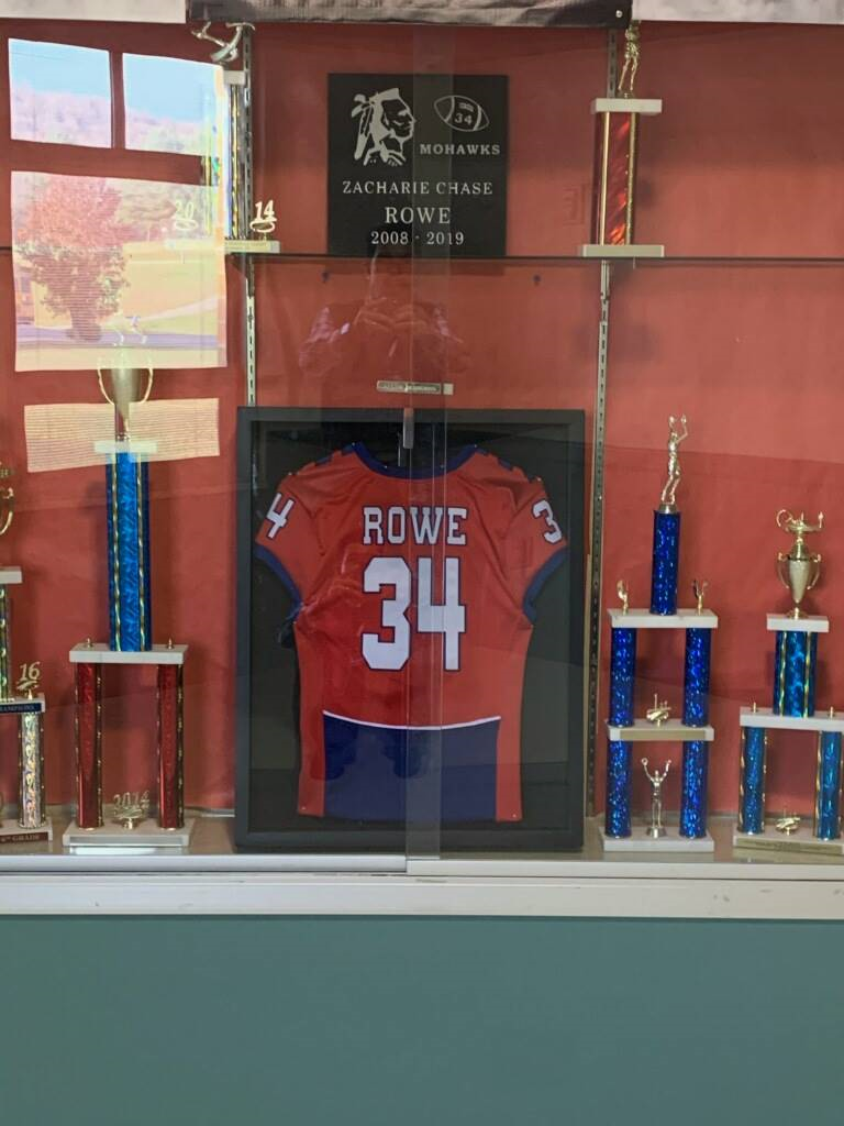 Display in Memory of Chase Rowe