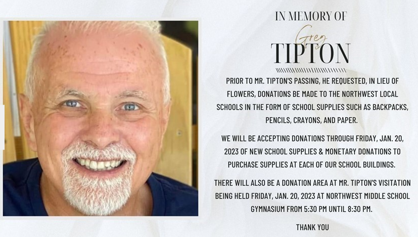 In Loving Memory of Mr. Tipton
