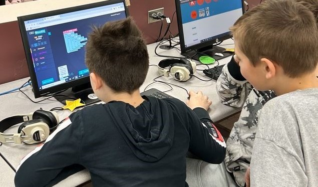 Coding in tech class