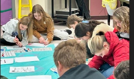 Coding in tech class