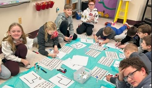 Coding in tech class