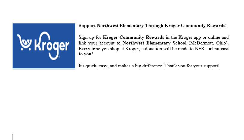 Kroger Community Rewards